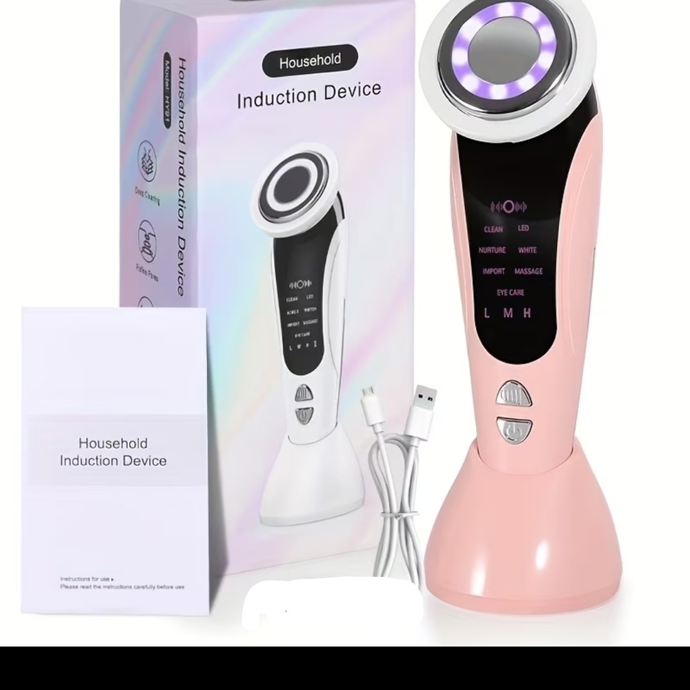 NEW Luxury 7-in-1 LED Facial & Neck Massager | Lift & Glow Skin Device
